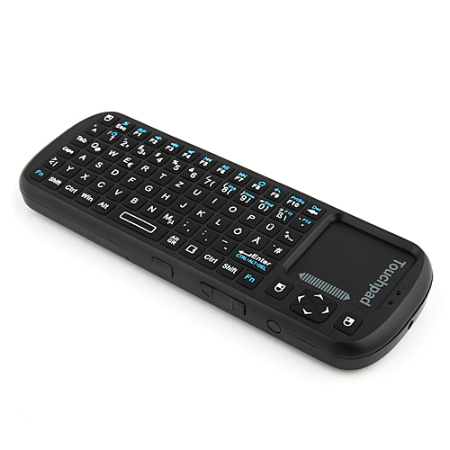 iPazzPort KP-810-19 Russian Version 2.4GHz Handheld Wireless Keyboard Mouse Touchpad